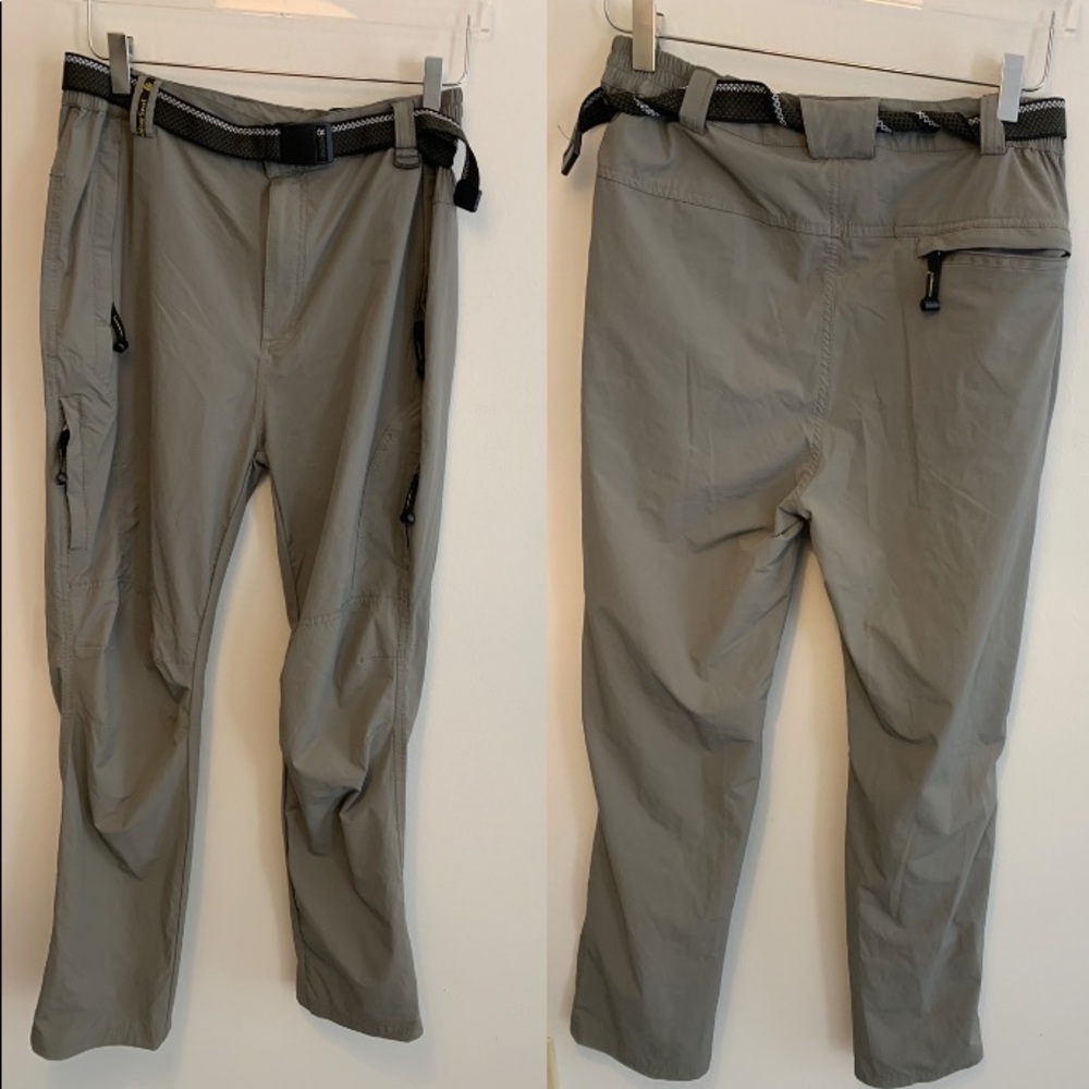 Outdoor Sports Hiking Pants Nylon Spandex Women's Size M